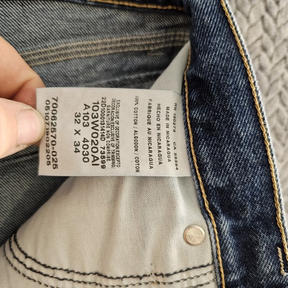 Wrangler Riggs Workwear Jeans Mens 32x34 Utility Carpenter Pants Durable Denim - Picture 8 of 9